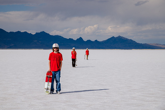 Hardcoin Skate Team: Conquering the Utah Salt Flats in Style