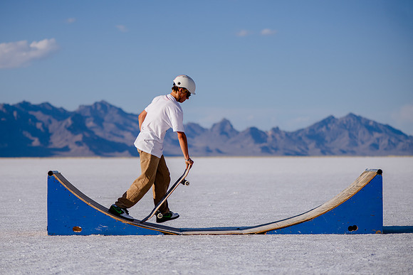 Hardcoin Skate Team: Conquering the Utah Salt Flats in Style