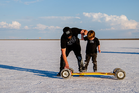 Hardcoin Skate Team: Conquering the Utah Salt Flats in Style
