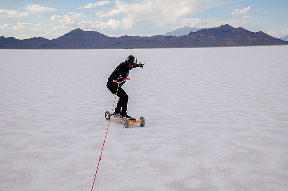 Hardcoin Skate Team: Conquering the Utah Salt Flats in Style