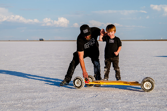 Hardcoin Skate Team: Conquering the Utah Salt Flats in Style