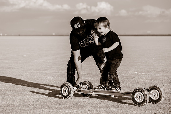 Hardcoin Skate Team: Conquering the Utah Salt Flats in Style