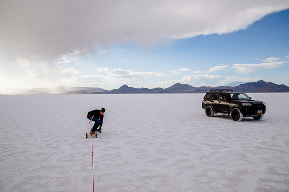 Hardcoin Skate Team: Conquering the Utah Salt Flats in Style