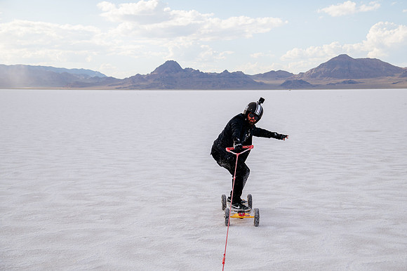 Hardcoin Skate Team: Conquering the Utah Salt Flats in Style