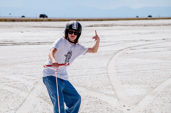 Hardcoin Skate Team: Conquering the Utah Salt Flats in Style