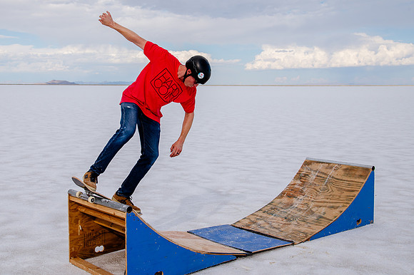Hardcoin Skate Team: Conquering the Utah Salt Flats in Style