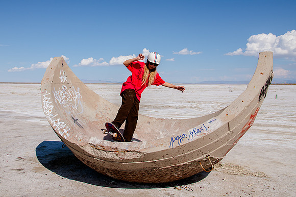 Hardcoin Skate Team: Conquering the Utah Salt Flats in Style