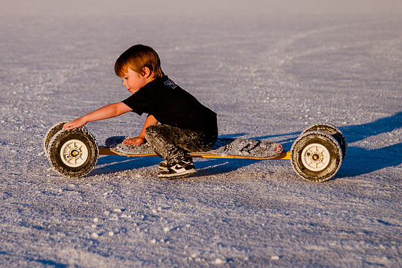 Hardcoin Skate Team: Conquering the Utah Salt Flats in Style