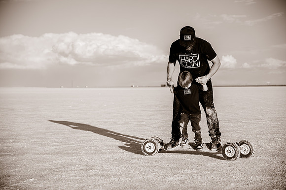 Hardcoin Skate Team: Conquering the Utah Salt Flats in Style