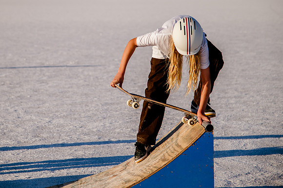 Hardcoin Skate Team: Conquering the Utah Salt Flats in Style