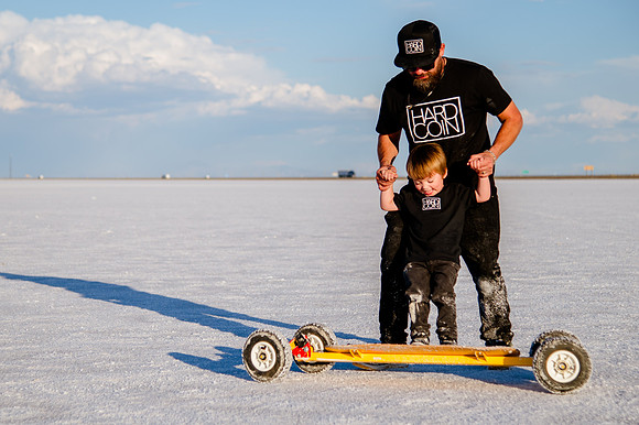 Hardcoin Skate Team: Conquering the Utah Salt Flats in Style