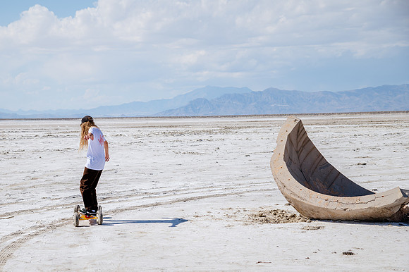 Hardcoin Skate Team: Conquering the Utah Salt Flats in Style