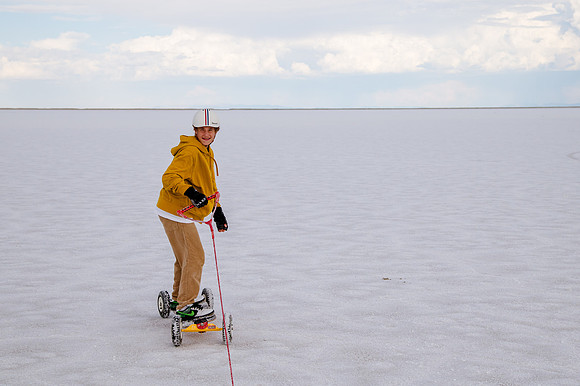Hardcoin Skate Team: Conquering the Utah Salt Flats in Style