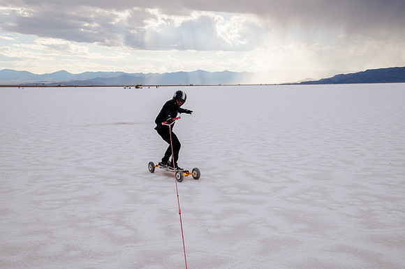 Hardcoin Skate Team: Conquering the Utah Salt Flats in Style