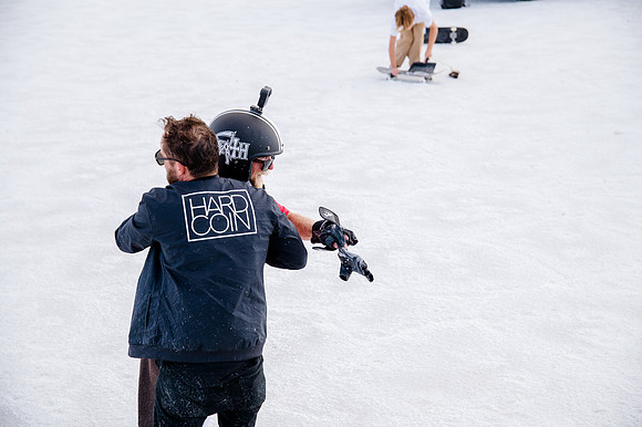 Hardcoin Skate Team: Conquering the Utah Salt Flats in Style