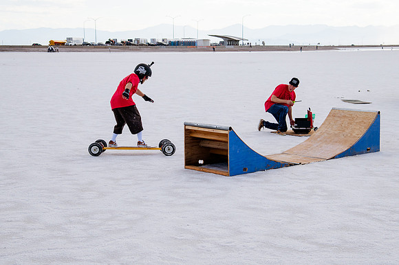 Hardcoin Skate Team: Conquering the Utah Salt Flats in Style