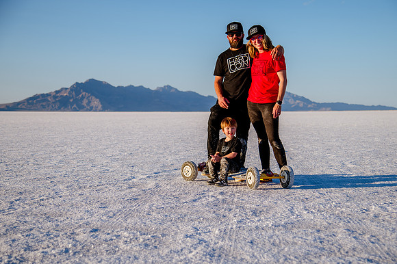 Hardcoin Skate Team: Conquering the Utah Salt Flats in Style