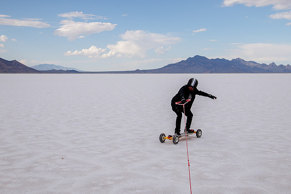 Hardcoin Skate Team: Conquering the Utah Salt Flats in Style