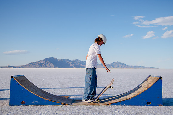 Hardcoin Skate Team: Conquering the Utah Salt Flats in Style