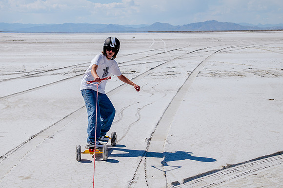 Hardcoin Skate Team: Conquering the Utah Salt Flats in Style