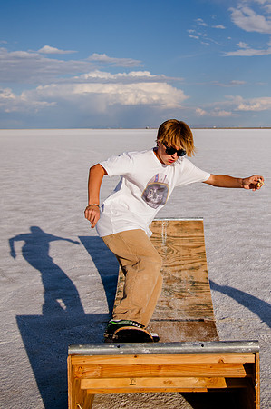 Hardcoin Skate Team: Conquering the Utah Salt Flats in Style