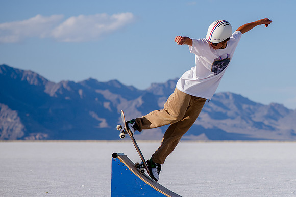 Hardcoin Skate Team: Conquering the Utah Salt Flats in Style