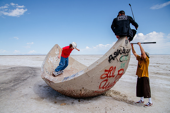 Hardcoin Skate Team: Conquering the Utah Salt Flats in Style