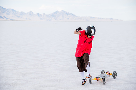 Hardcoin Skate Team: Conquering the Utah Salt Flats in Style