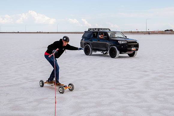 Hardcoin Skate Team: Conquering the Utah Salt Flats in Style