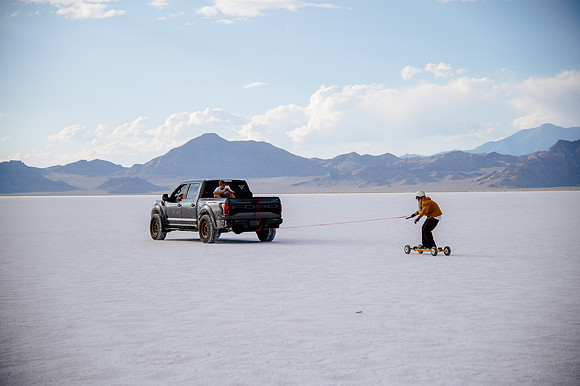 Hardcoin Skate Team: Conquering the Utah Salt Flats in Style