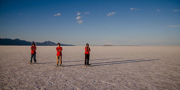 Hardcoin Skate Team: Conquering the Utah Salt Flats in Style