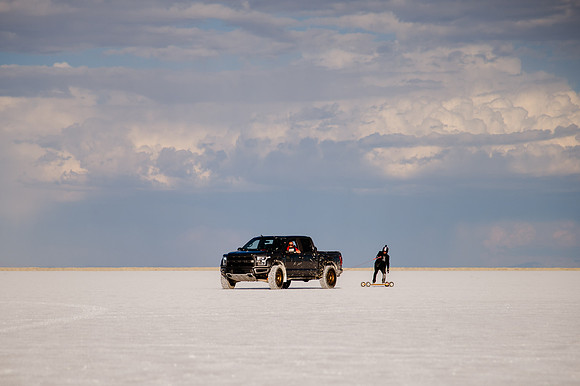 Hardcoin Skate Team: Conquering the Utah Salt Flats in Style