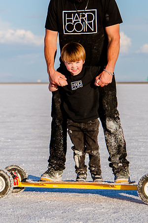 Hardcoin Skate Team: Conquering the Utah Salt Flats in Style