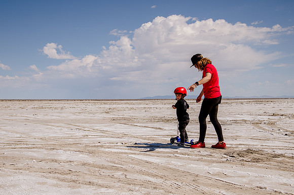 Hardcoin Skate Team: Conquering the Utah Salt Flats in Style