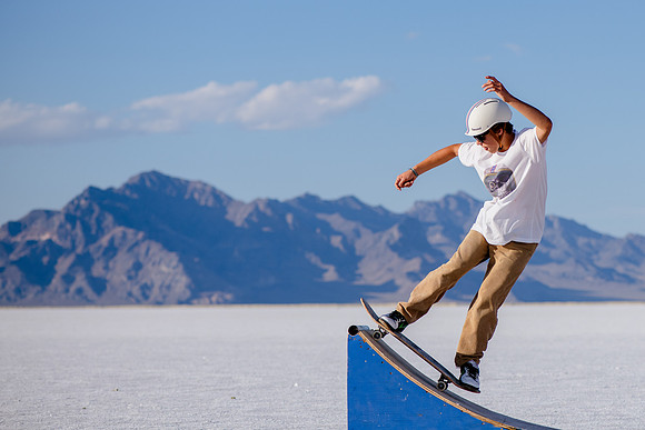 Hardcoin Skate Team: Conquering the Utah Salt Flats in Style