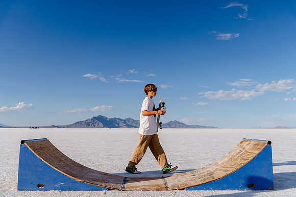 Hardcoin Skate Team: Conquering the Utah Salt Flats in Style