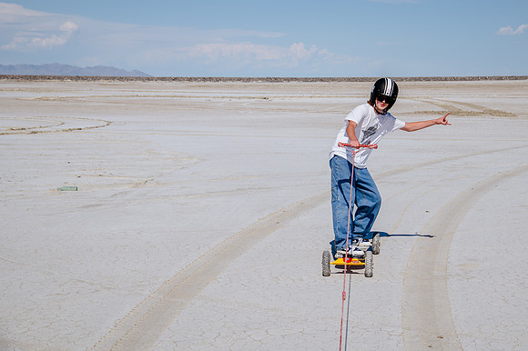 Hardcoin Skate Team: Conquering the Utah Salt Flats in Style