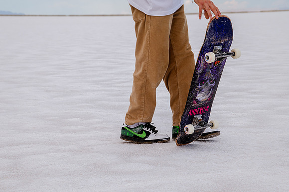Hardcoin Skate Team: Conquering the Utah Salt Flats in Style