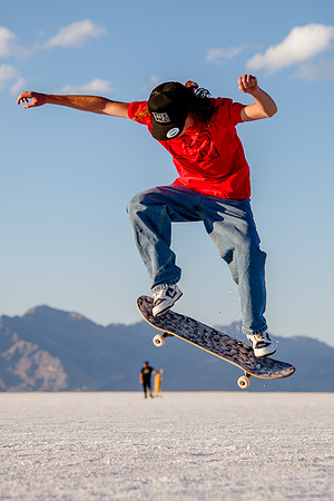 Hardcoin Skate Team: Conquering the Utah Salt Flats in Style
