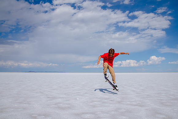 Hardcoin Skate Team: Conquering the Utah Salt Flats in Style