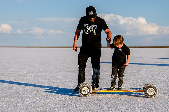 Hardcoin Skate Team: Conquering the Utah Salt Flats in Style