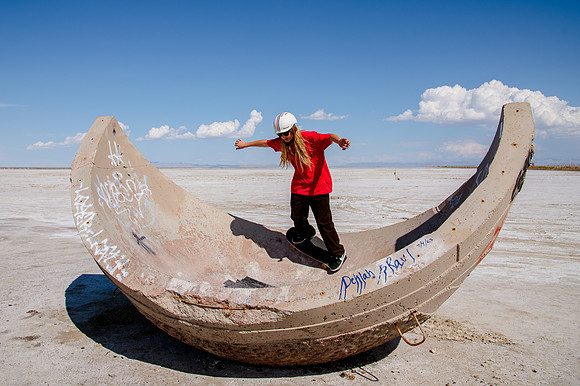 Hardcoin Skate Team: Conquering the Utah Salt Flats in Style