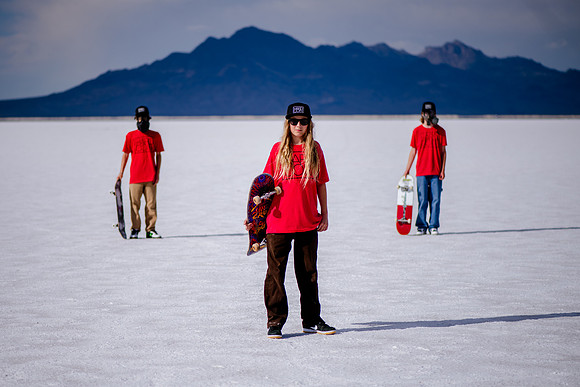 Hardcoin Skate Team: Conquering the Utah Salt Flats in Style