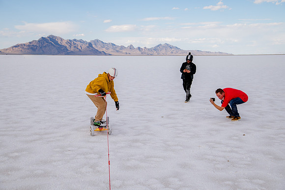 Hardcoin Skate Team: Conquering the Utah Salt Flats in Style