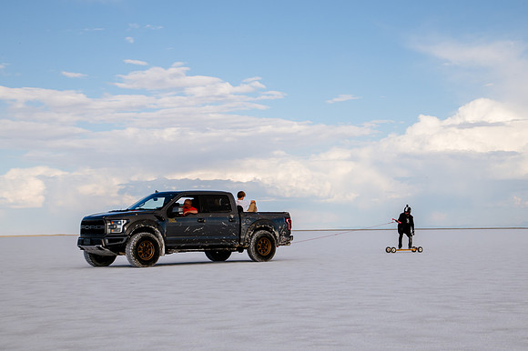 Hardcoin Skate Team: Conquering the Utah Salt Flats in Style