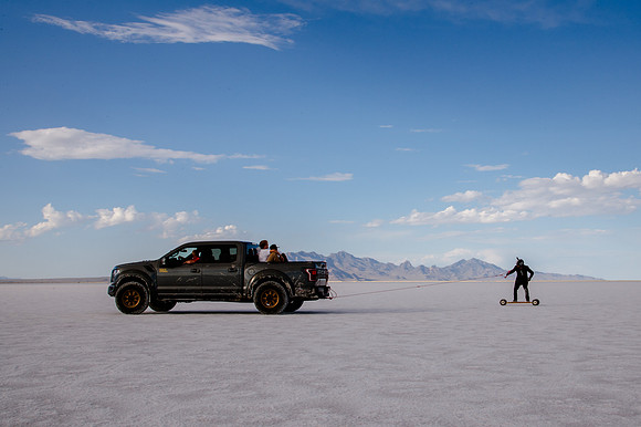 Hardcoin Skate Team: Conquering the Utah Salt Flats in Style