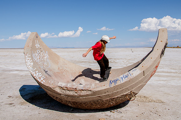 Hardcoin Skate Team: Conquering the Utah Salt Flats in Style