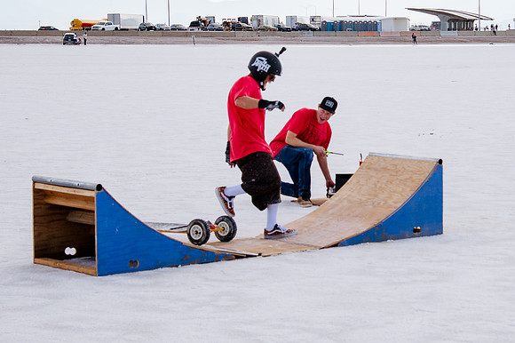 Hardcoin Skate Team: Conquering the Utah Salt Flats in Style