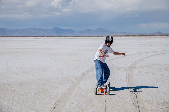 Hardcoin Skate Team: Conquering the Utah Salt Flats in Style