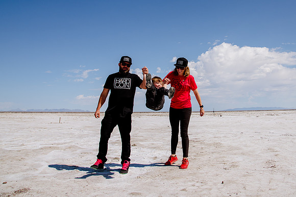 Hardcoin Skate Team: Conquering the Utah Salt Flats in Style